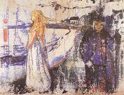 Edvard Munch Take leave oil painting artist